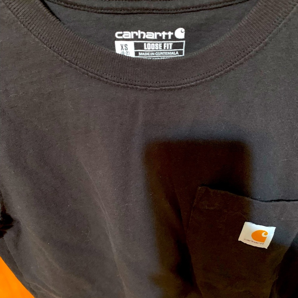 Women’s carhartt black t-shirt NWOT